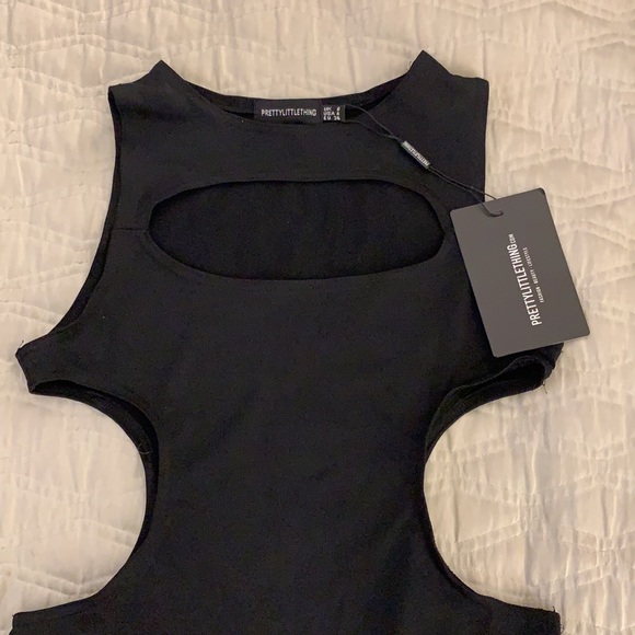 Black Cut Out BodySuit! - Picture 3 of 4